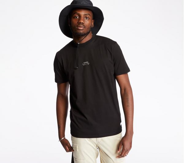 STAMPD Stacked Logo Tee Black