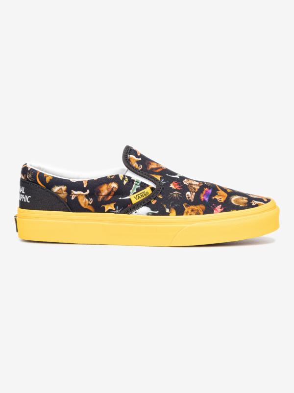 Boty Vans Jn Classic Slip-On (National Geographic) Barevná