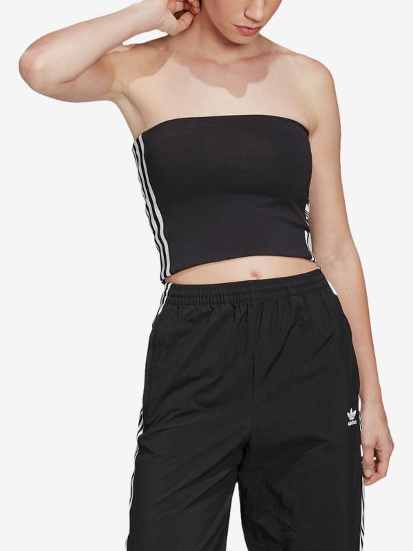 Top adidas Originals Tube Top Černá
