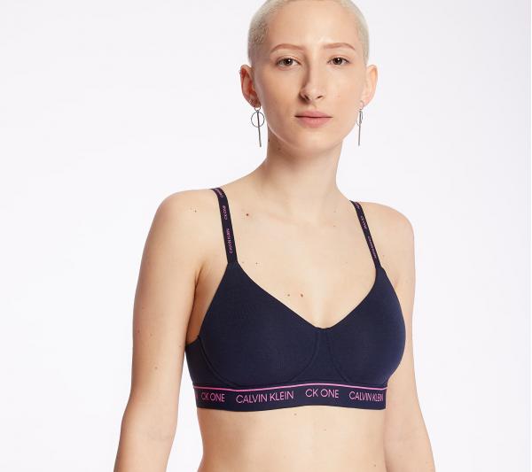 Calvin Klein Lightly Lined Bralette Navy