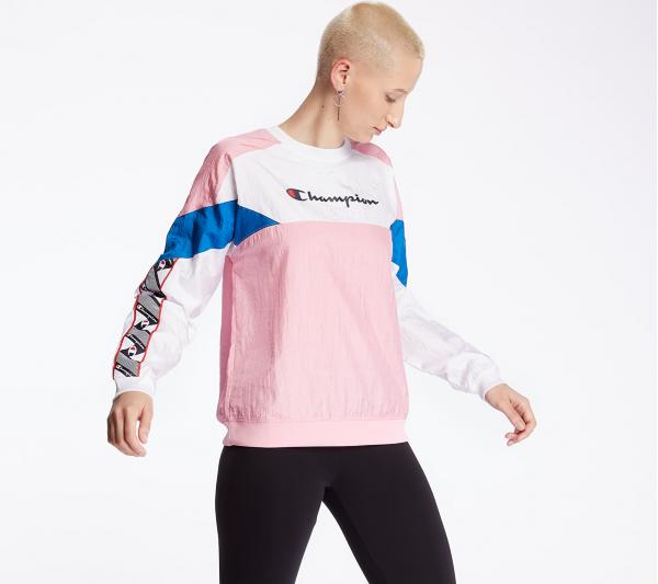 Champion Crewneck Pink/ White/ Blue