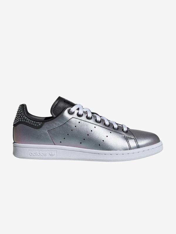 Boty adidas Originals Stan Smith W Stříbrná