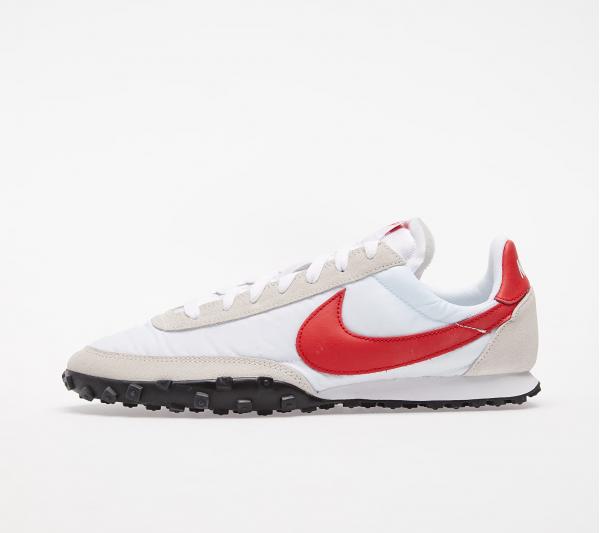 Nike Waffle Racer White/ University Red-Platinum Tint-White