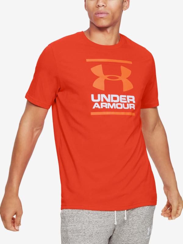 Tričko Under Armour Gl Foundation Ss T Oranžová