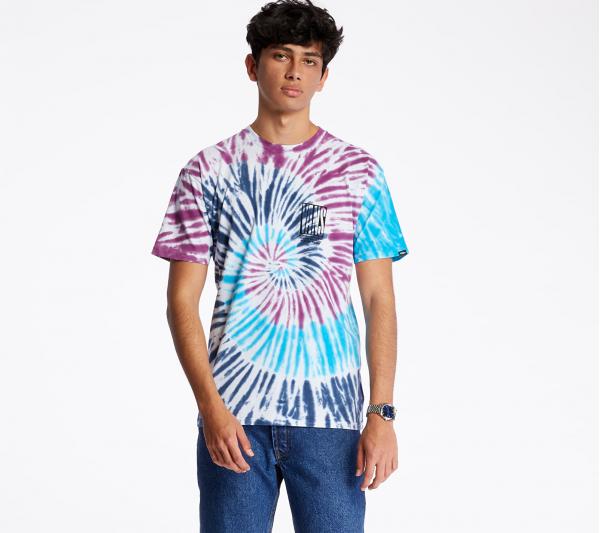 Vans Blocked In Tie Dye Tee Vans Tie Dye