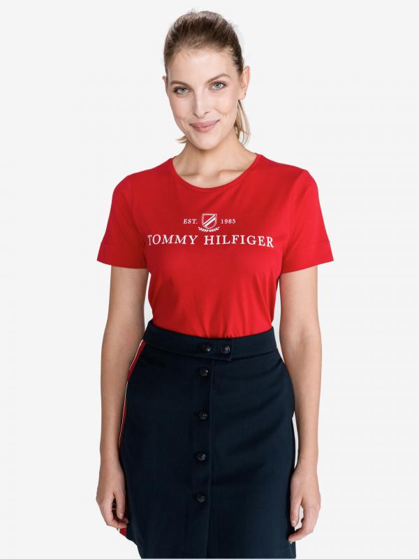 Kelsey Triko Tommy Hilfiger Červená