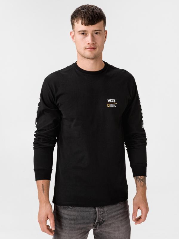 Tričko Vans Mn X National Geographic Gl Black Černá