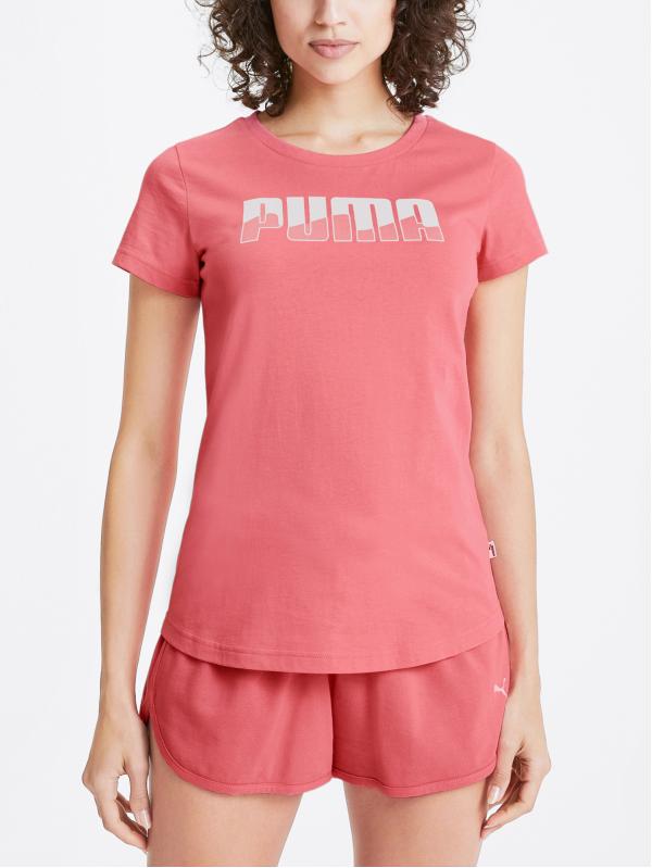 Tričko Puma Rebel Graphic Tee Růžová