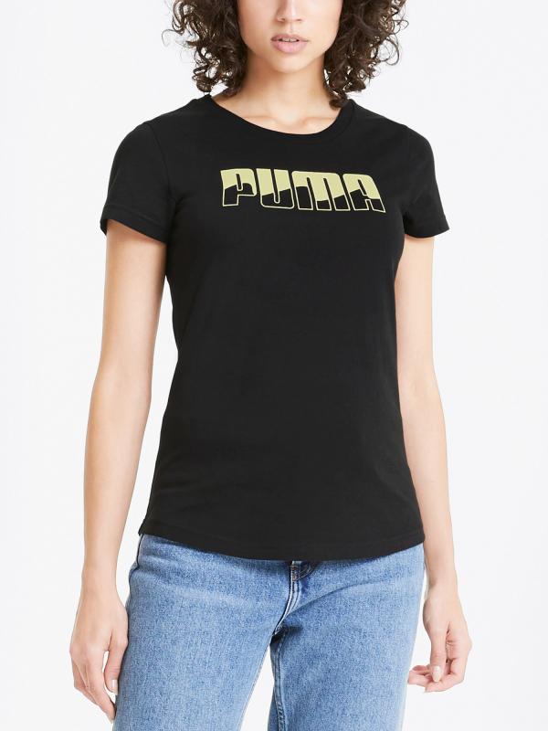 Tričko Puma Rebel Graphic Tee Černá