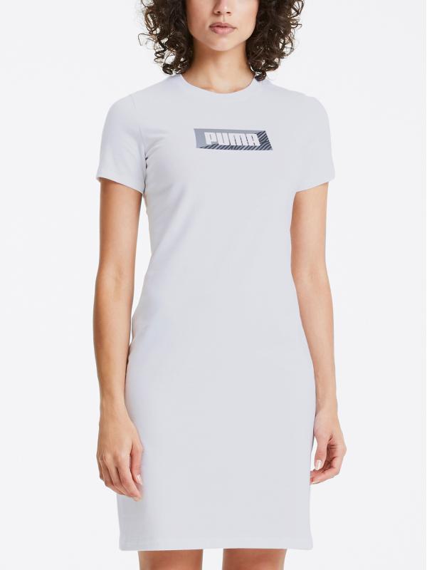 Šaty Puma Summer Print Dress Wmns Šedá