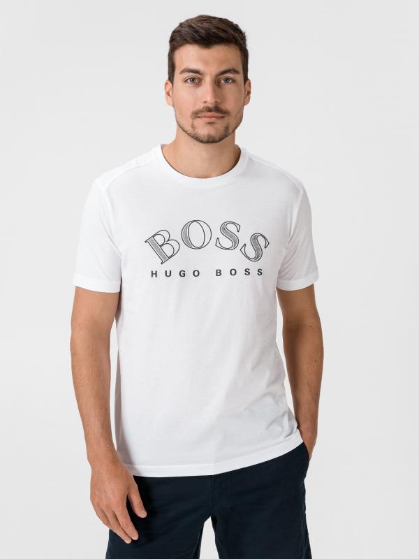 Triko BOSS Bílá