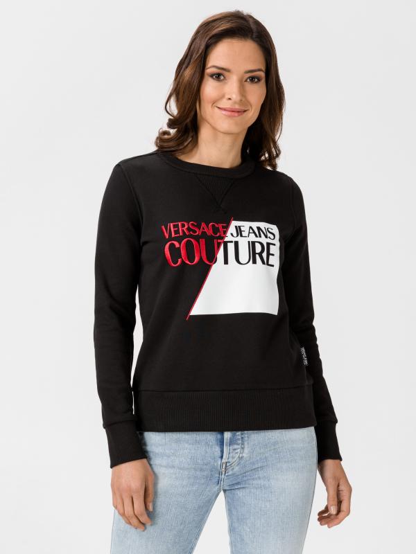 Mikina Versace Jeans Couture Černá