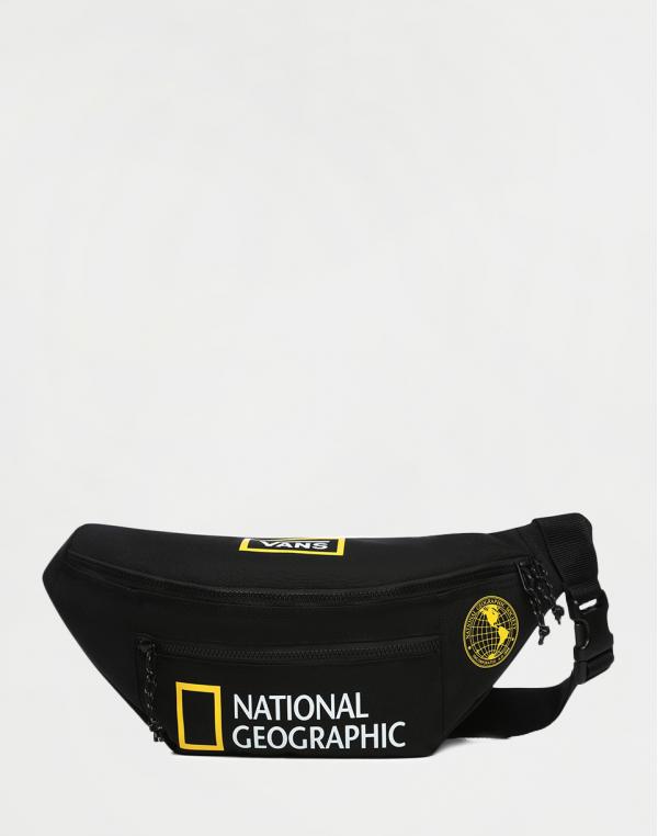 Vans Ward Cross Body Pack (National Geographic) Black/Yellow