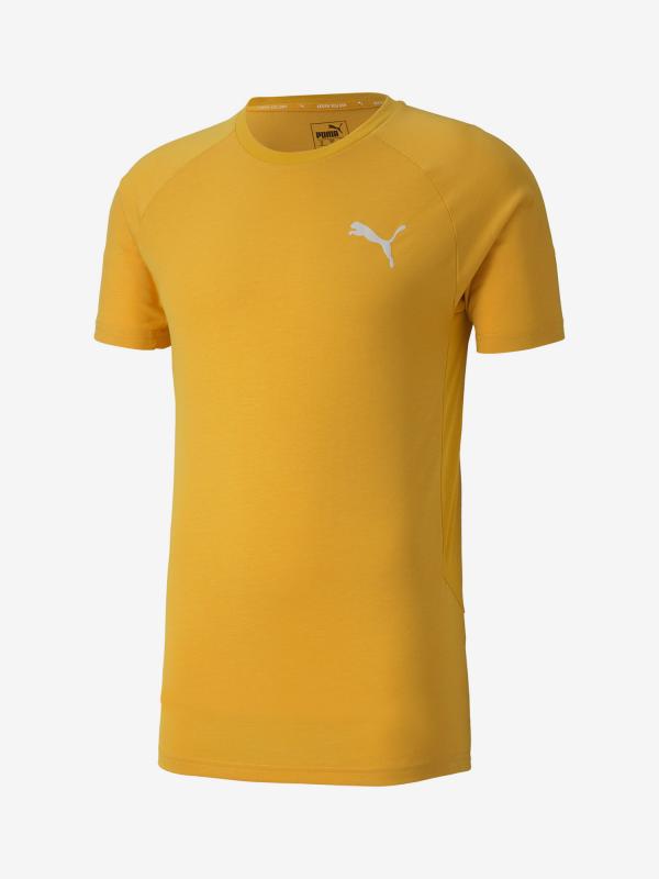Tričko Puma Evostripe Lite Tee Žlutá
