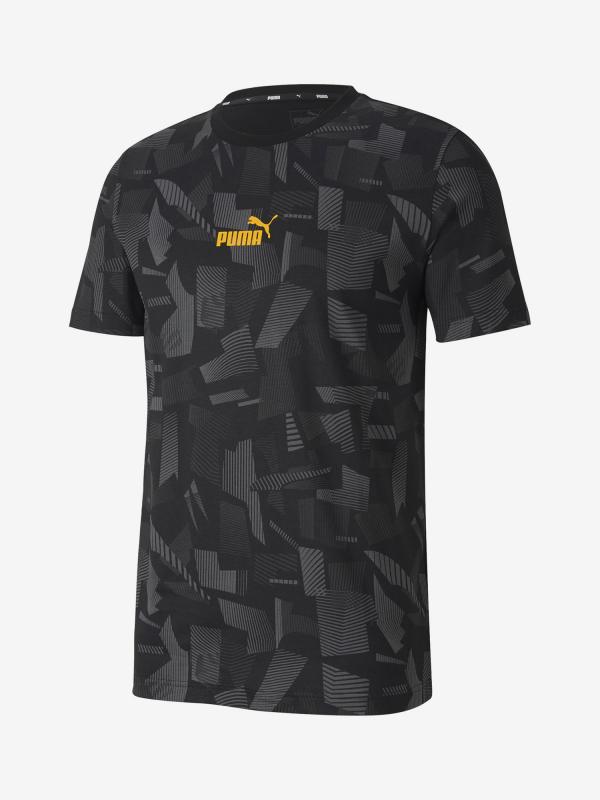Tričko Puma Summer Print Aop Tee Černá