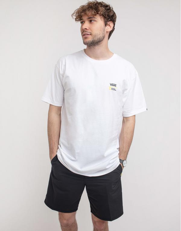 Vans Globe SS (National Geographic) White M