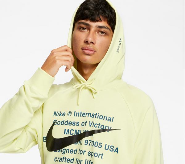 Nike Sportswear Swoosh Hoodie Luminous Green