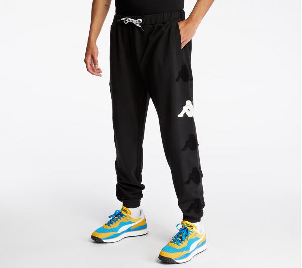 Kappa Authentic Sand Crumb Pants Black