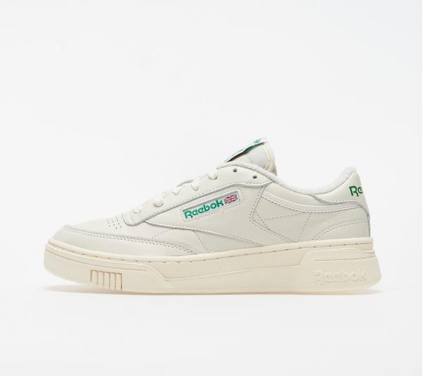 Reebok Club C Stacked Chalk/ Clawht/ Glegrn