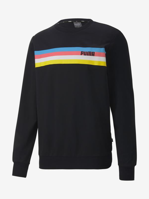 Mikina Puma Celebration Crew Sweat Černá