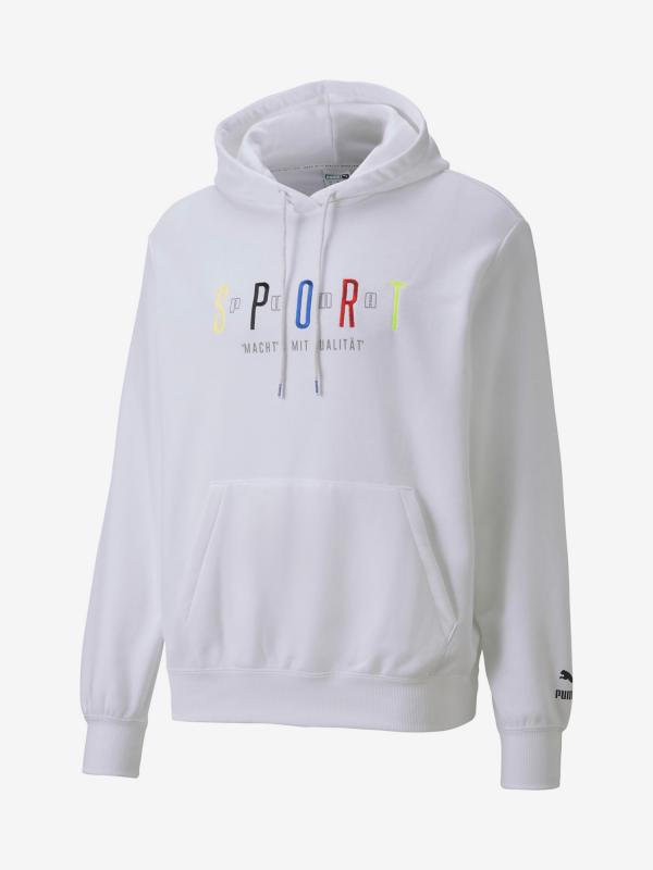 Mikina Puma Sport Hoodie Bílá