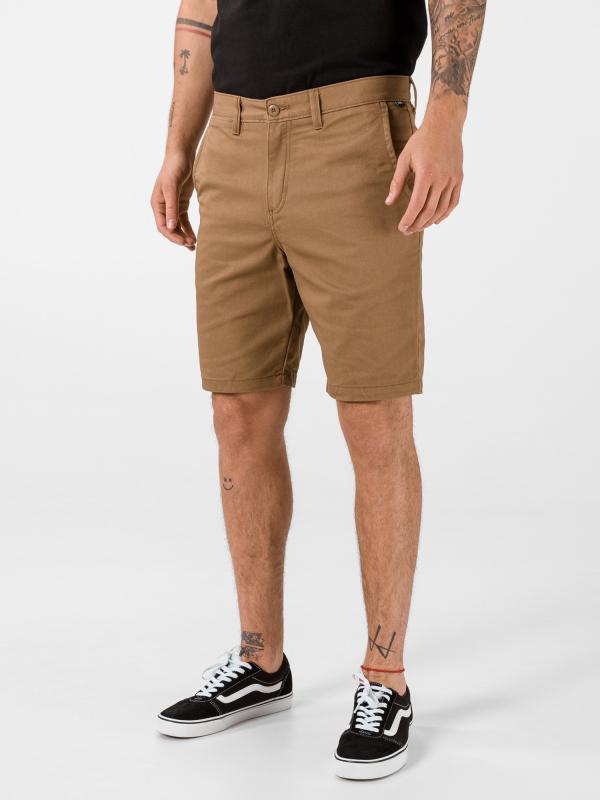 Kraťasy Vans Mn Authentic Stretch Dirt Hnědá