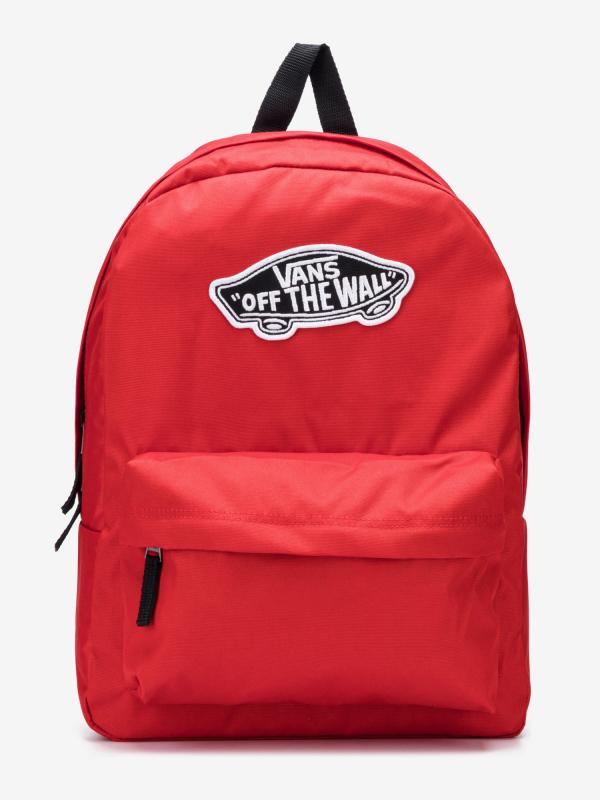 Batoh Vans Wm Realm Backpack Goji Berry Červená