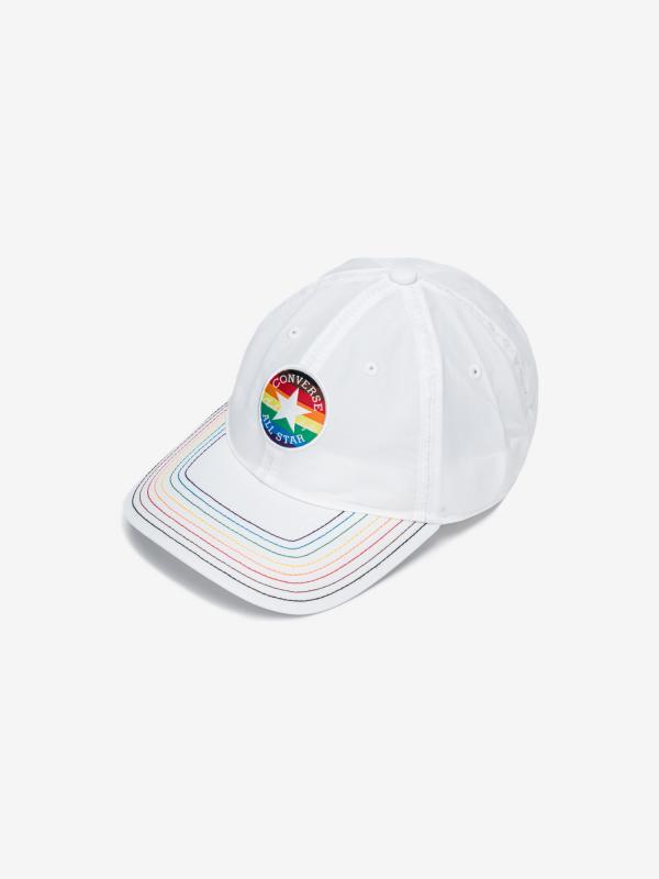 Kšiltovka Converse Pride Baseball Mpu Bílá