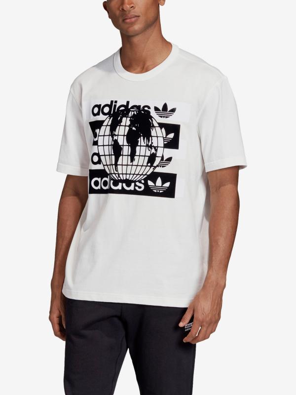 Tričko adidas Originals F Msg Lg Tee Bílá