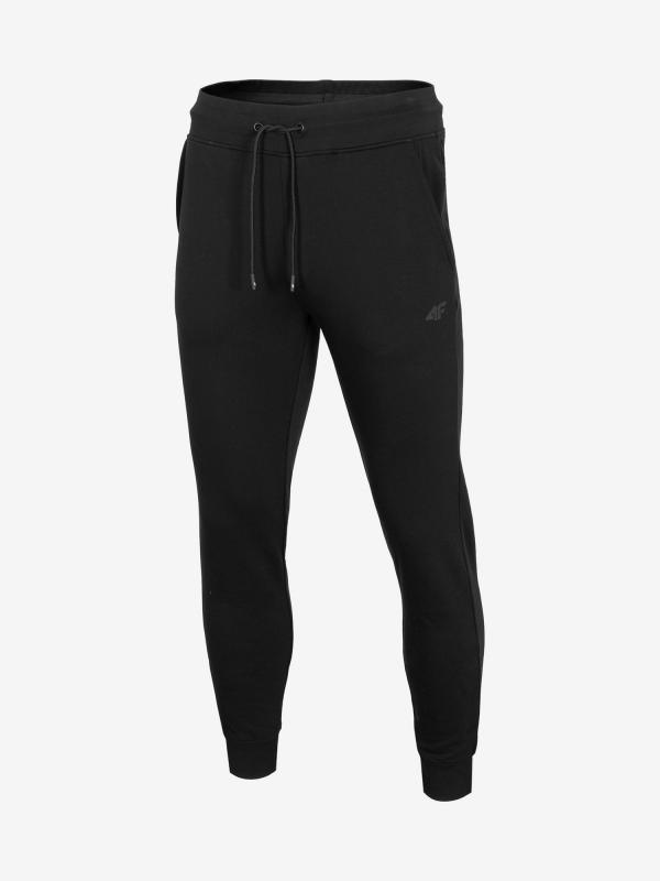 Tepláky 4F Men's Trousers Spmd303 Černá