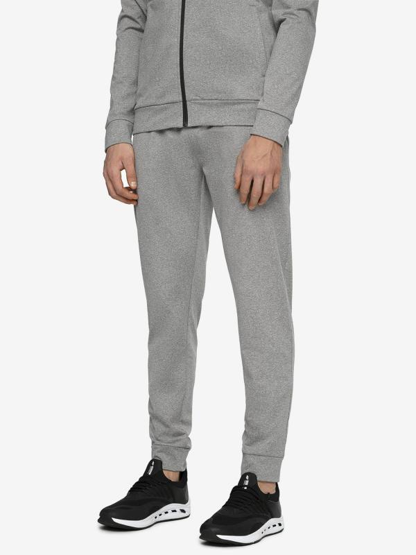 Tepláky 4F Men's Functional Trousers Spmtr300 Šedá