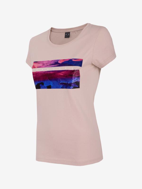 Tričko 4F Women's T-Shirt Tsd202 Růžová