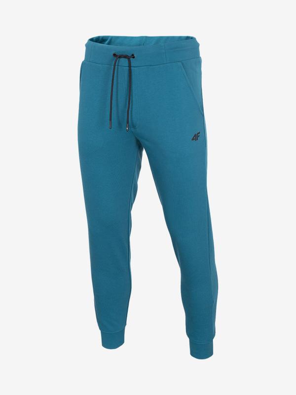 Tepláky 4F Men's Trousers Spmd301 Modrá