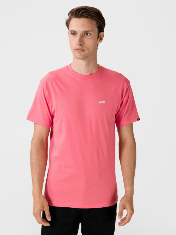 Tričko Vans Mn Left Chest Logo T Calypso Coral Růžová