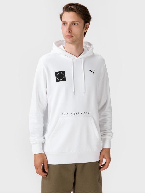 Mikina Puma Osg Hoodie Bílá