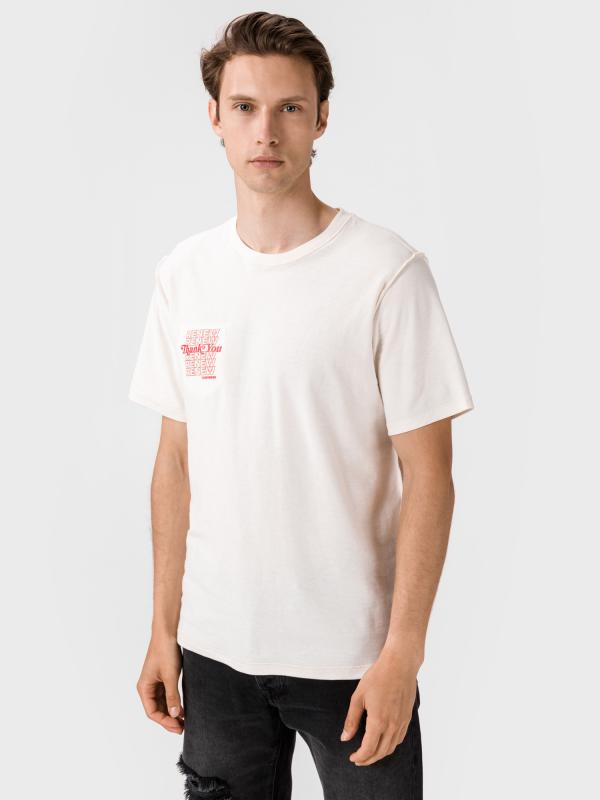Tričko Converse Renew Pocket Tee Bílá