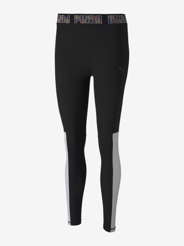 Legíny Puma Logo Elastic 7 8 Tight Černá
