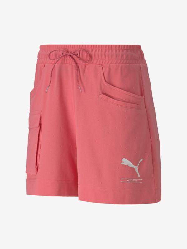 Kraťasy Puma Nu-Tility Shorts Růžová