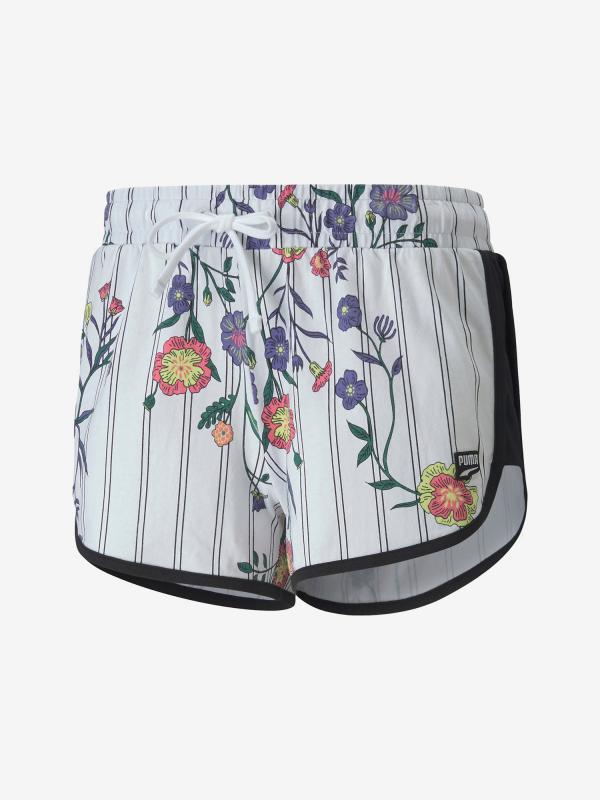 Kraťasy Puma Downtown Aop Short Bílá