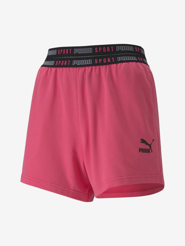 Kraťasy Puma Sport Shorts Wmns Růžová
