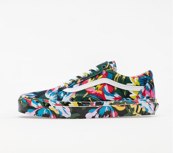 KENZO x Vans Old Skool LX Floral Green/ True White