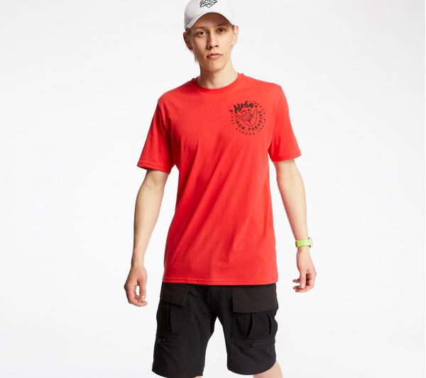 Under Armour Project Rock Iron Paradise Tee Versa Red/ Black