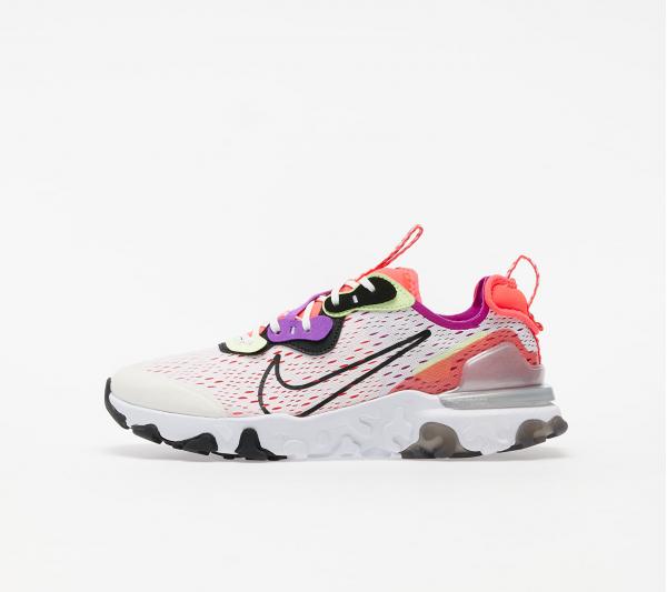 Nike React Vision (GS) Summit White/ Black-Barely Volt