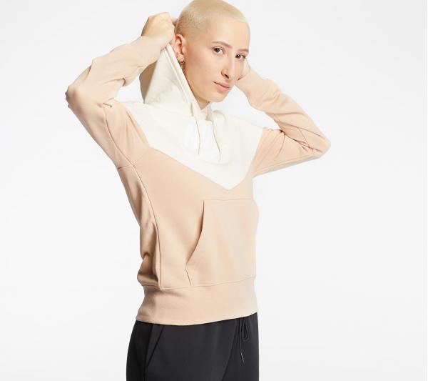 Nike Sportswear Heritage Hoodie Shimmer/ Pale Ivory/ White