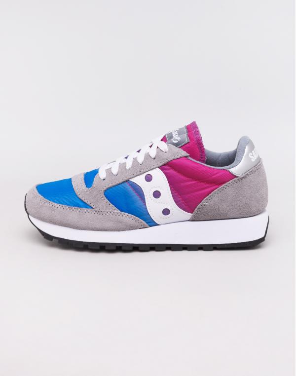 Saucony Jazz Original Vintage FADE GRY/BLU/PNK 42