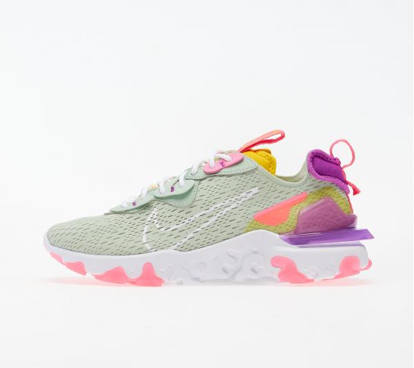 Nike W NSW React Vision Pistachio Frost/ White-Vivid Purple