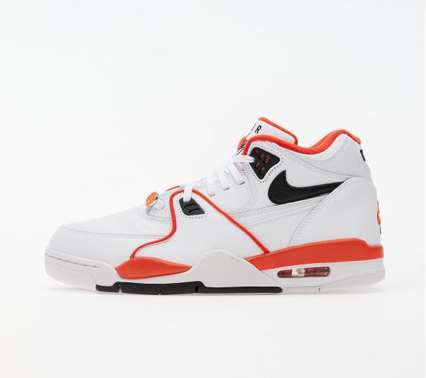 Nike Air Flight 89 Emb White/ Black-Team Orange