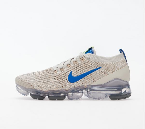 Nike Air Vapormax Flyknit 3 Light Bone/ Game Royal-Khaki-String