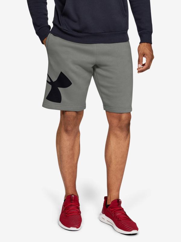 Tepláky Under Armour Rival Fleece Logo Sweatshort Zelená