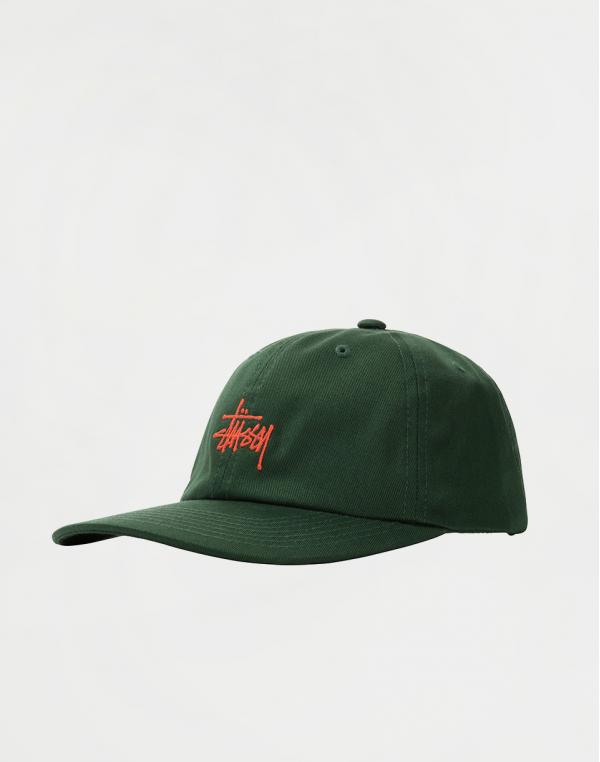 Stüssy Stock Low Pro Cap Green